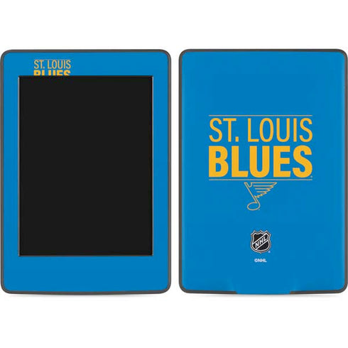 NHL St. Louis Blues Lineup Amazon Kindle Skin